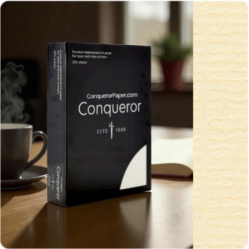 PAPER - Laid.20261, TINT:Vellum, FINISH:Laid, PAPER:100gsm, SIZE:A4-210x297mm, QTY:500Sheets, WATERMARK:Yes PAPER - Laid.20261, TINT:Vellum, FINISH:Laid, PAPER:100gsm, SIZE:A4-210x297mm, QTY:500Sheets, WATERMARK:Yes